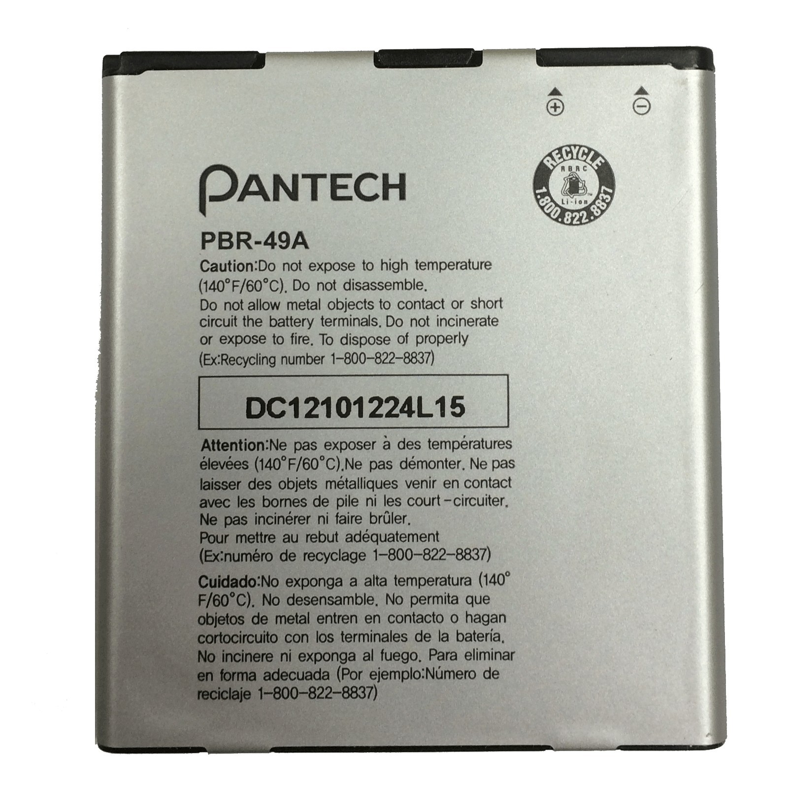 New OEM PBR-49A Pantech Flex P8010 1830mAh Original Battery