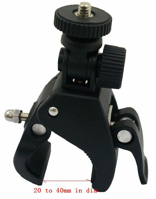1/4"-20 Camera Clamp Adjustable TILT gun-shotgun rifle bow crossbow cam Mount