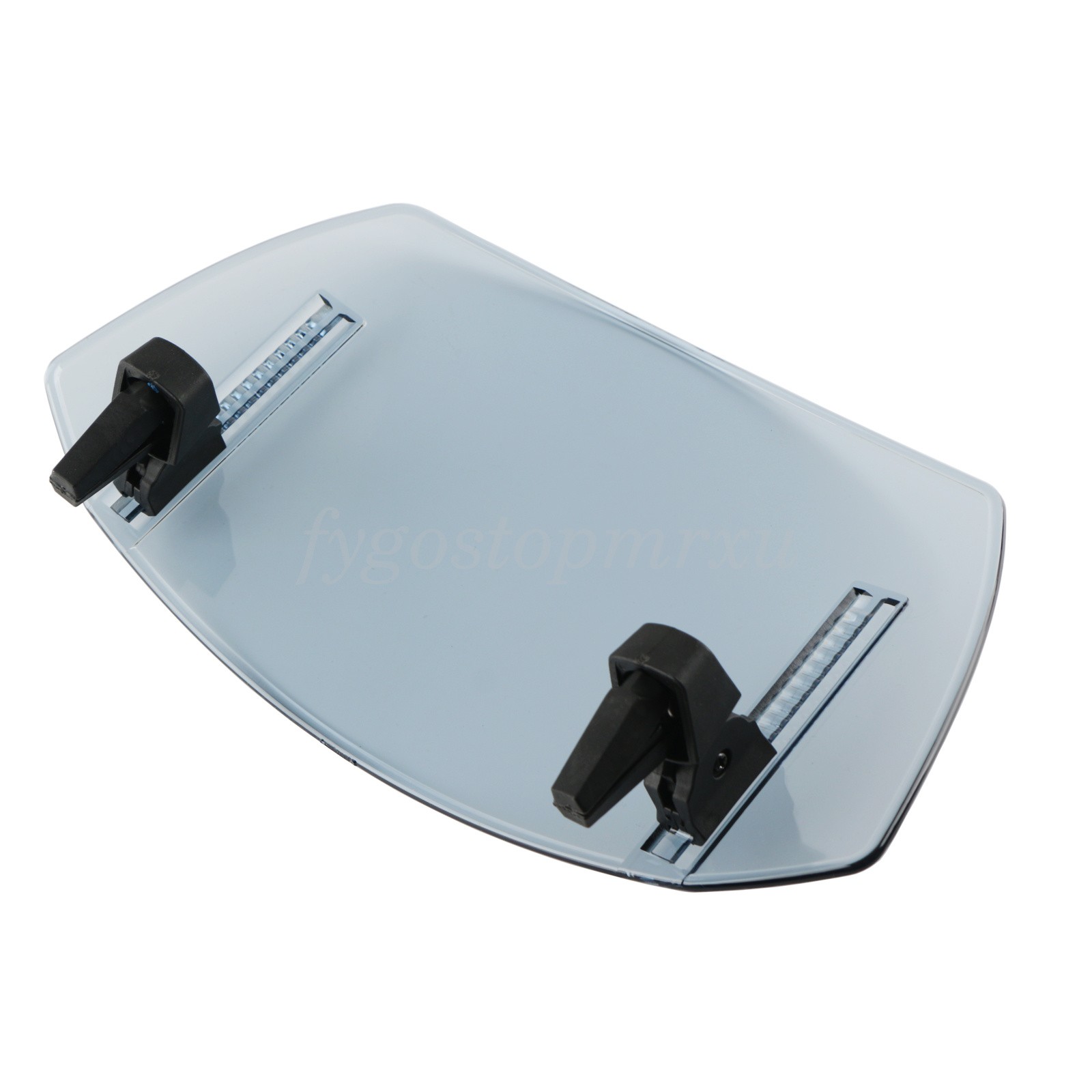 Adjustable Clip-On Windshield Extension Spoiler Windscreen Deflector Motorcycle