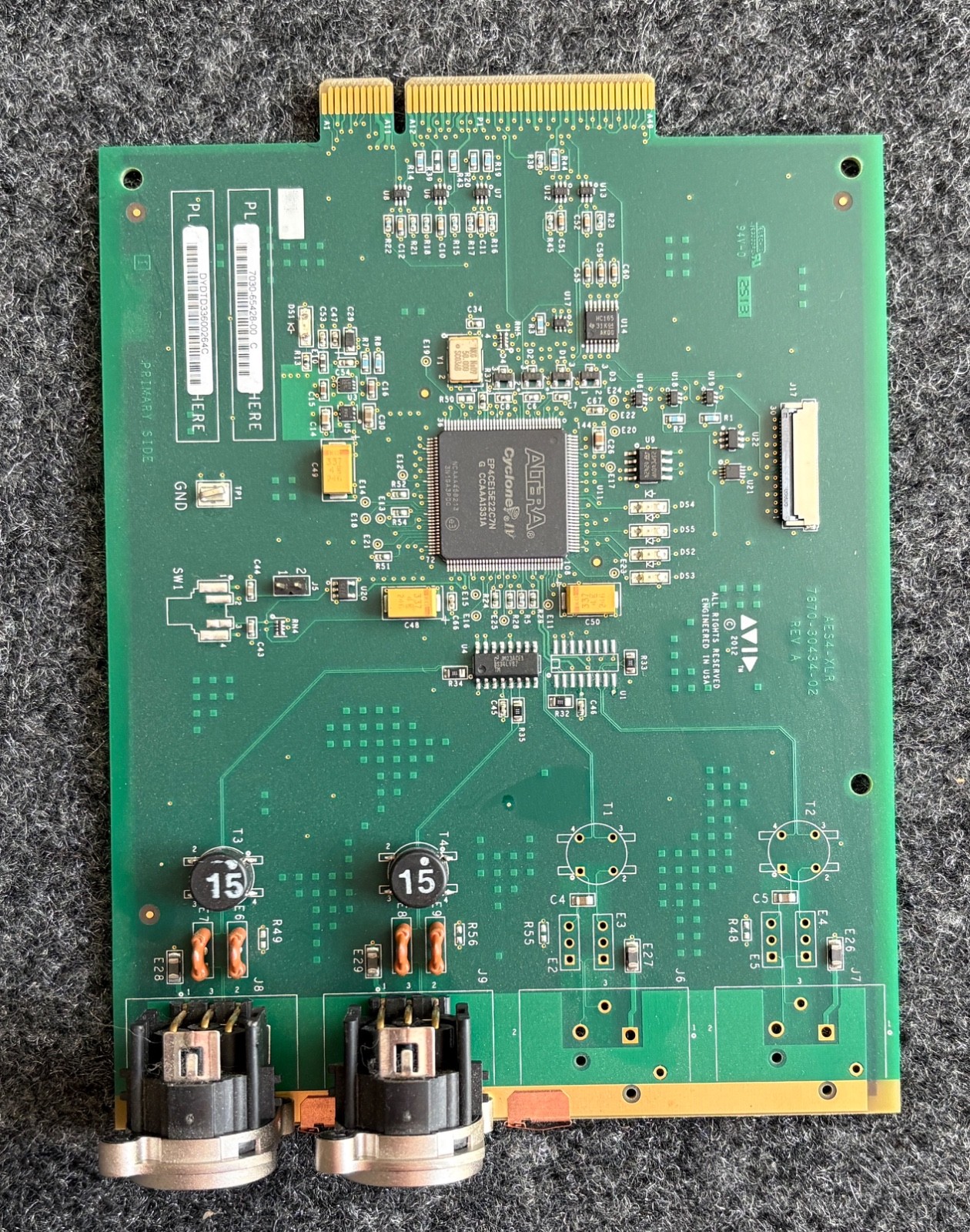 AVID Stage 16 Digital Output Card for Avid S3L or S6L Systems