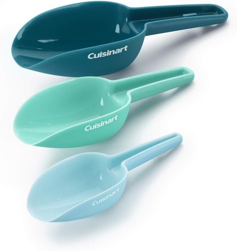 Set of 3 Purpose Scoops, One Size, Multicolor