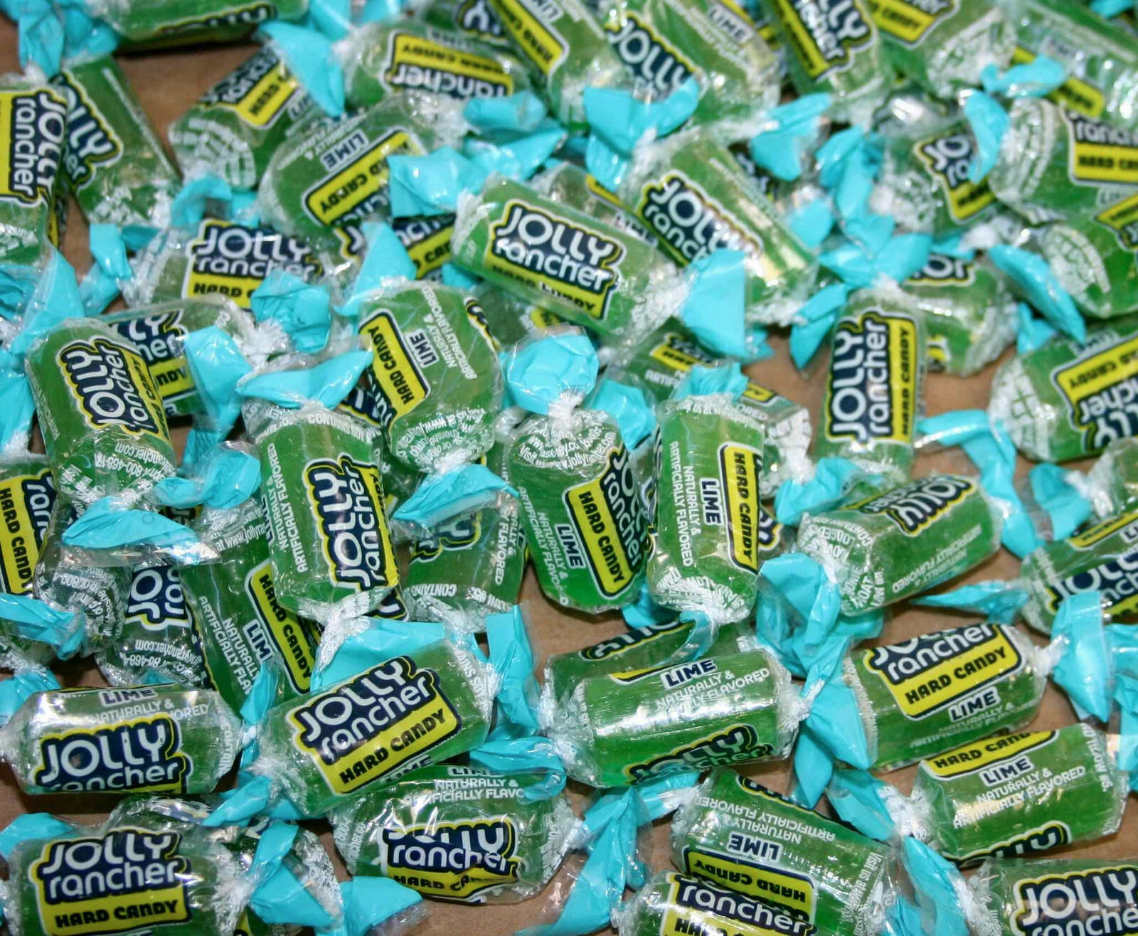 Jolly Rancher LIME 2 lbs. hard candy ~ TWO Pounds (32 ounces) Candy