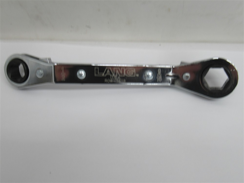 LANG USA 1/2" x 9/16" 6 Point Offset Double Box End Wrench ROW-1618