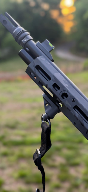 QD attachment Uncle Mikes sling mount/ finger stop