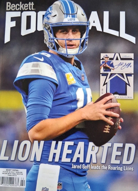 Beckett Football Magazine #409 | Lion Hearted | Feb 2025