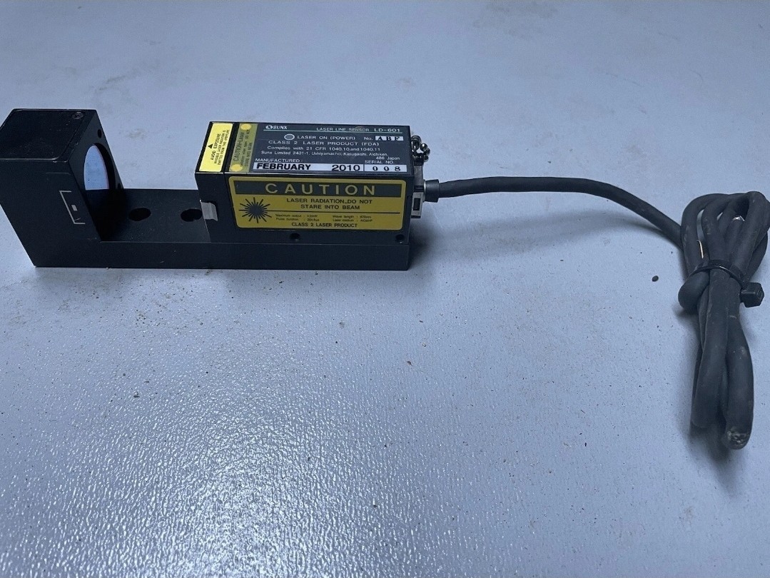 XSUNX Laser Line Sensor LD-601 Class 2 Laser Product – 2010
