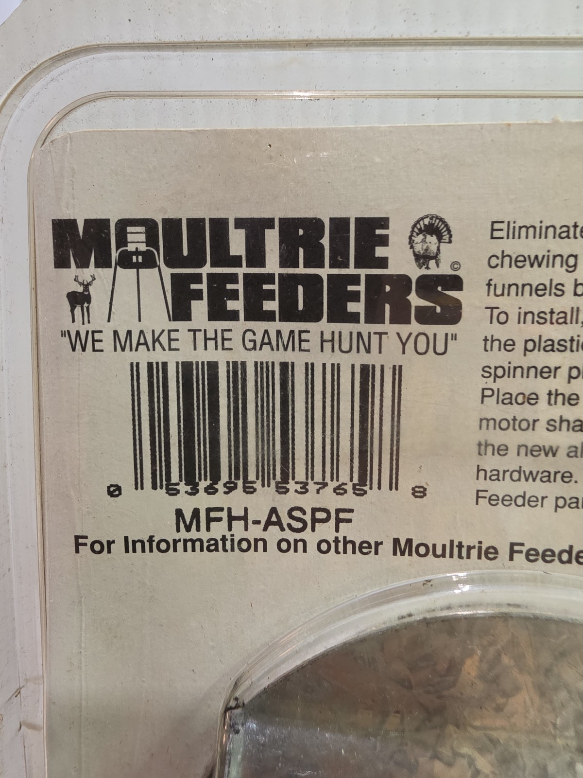 Moultrie Feeders Metal Spin Plate & Funnel Kit