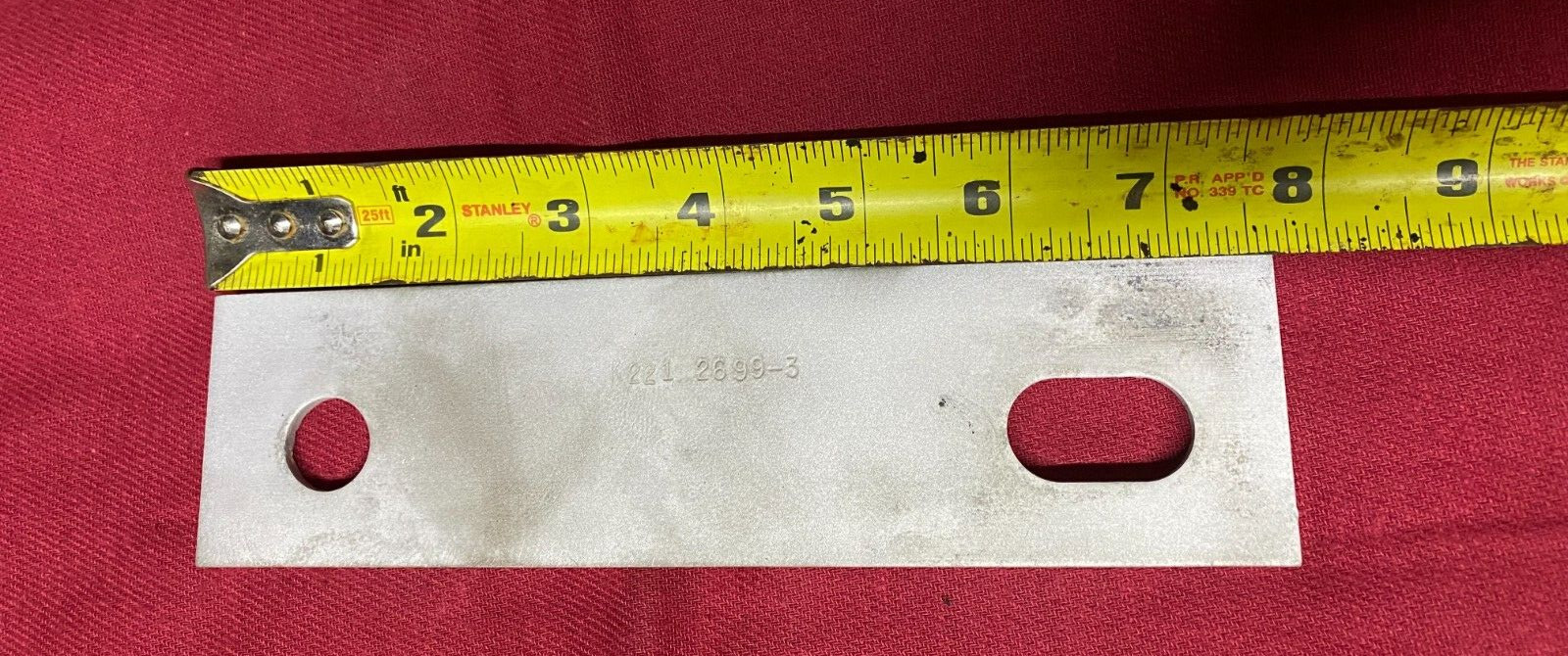 Kenworth # K221-2699-3 bracket spacer