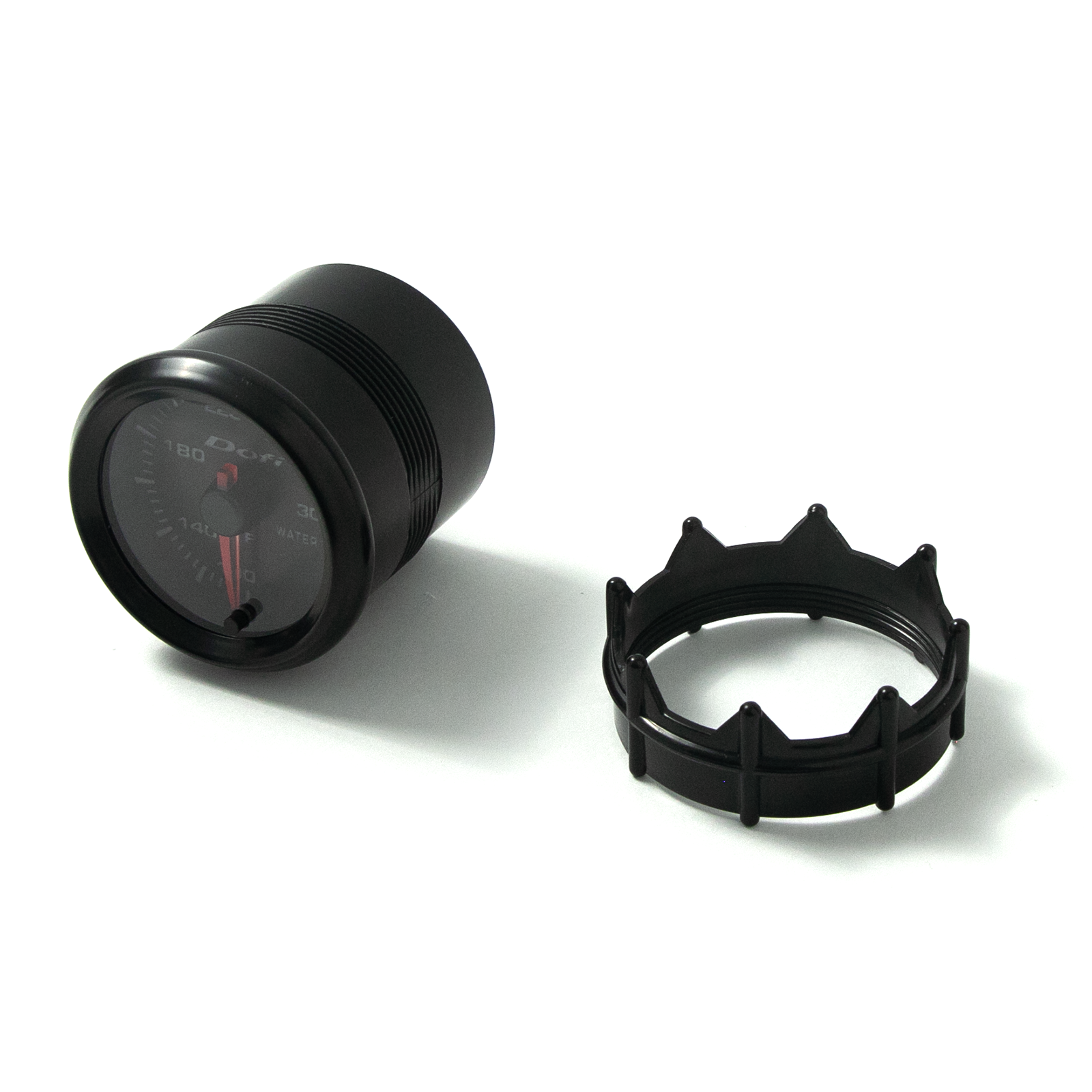 2" 52mm Universal Pointer 7 Color LED Car Water Temp Temperature Gauge Meter