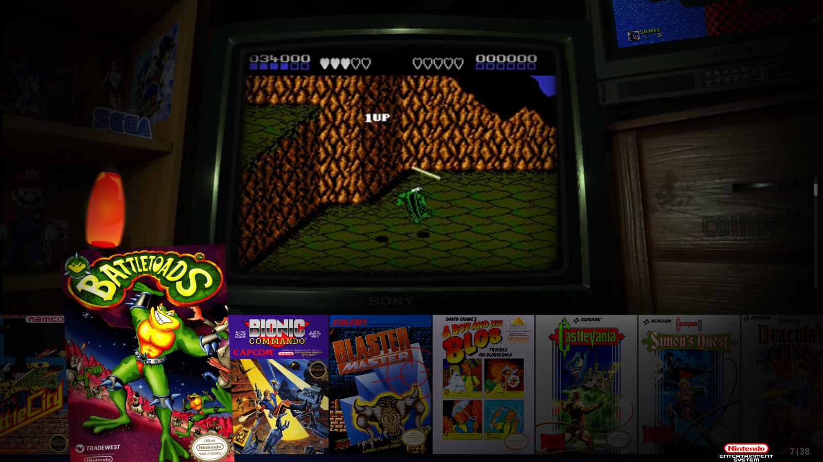 Retro-games system