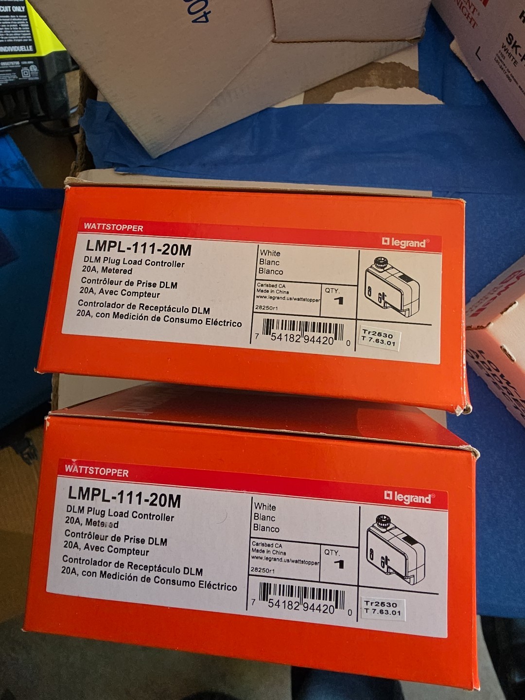 Legrand Wattstopper LMPL-111-20M DLM Plug Load Controller 20A