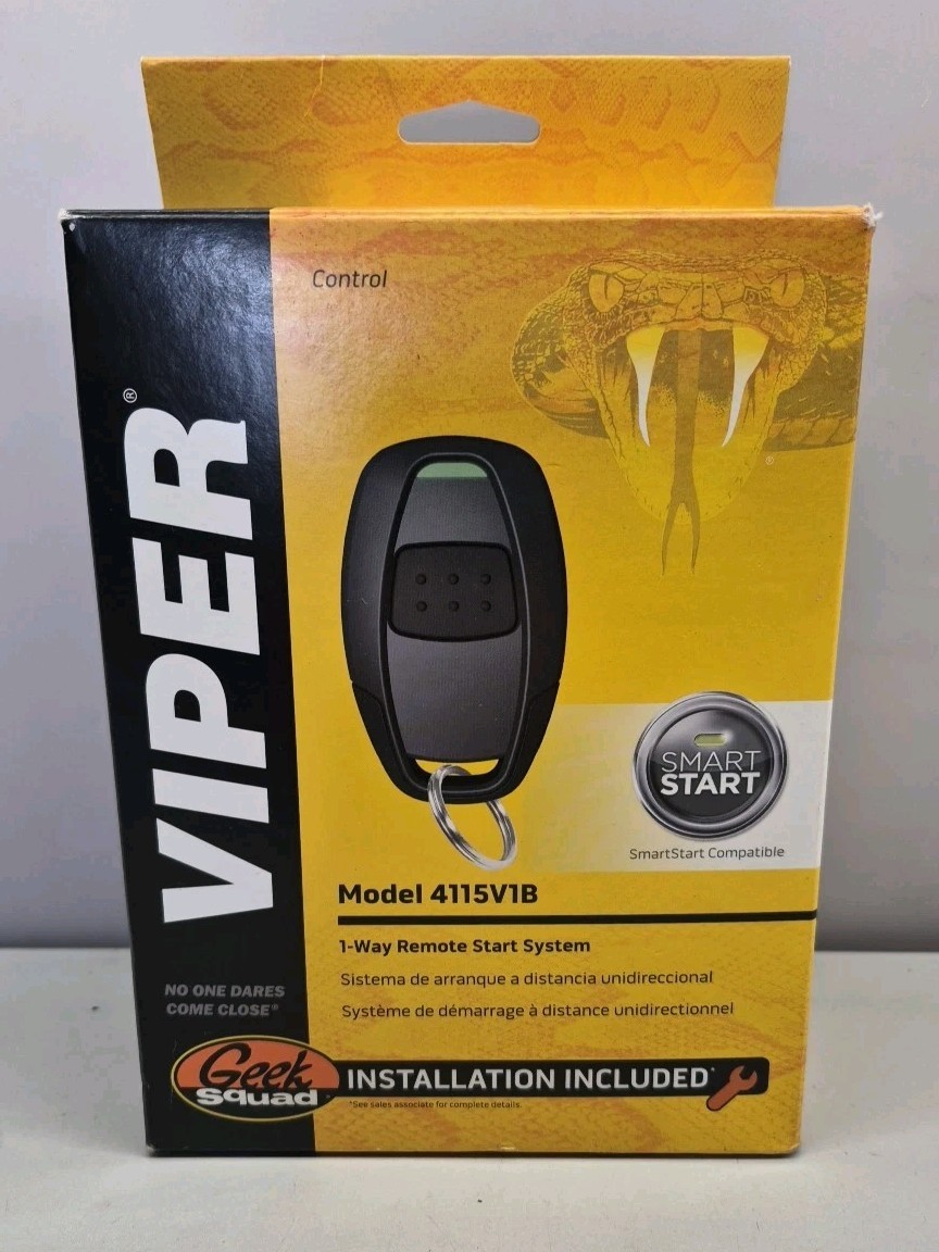Viper 4115V1B 1-Way Remote Start System Smart Start Compatible