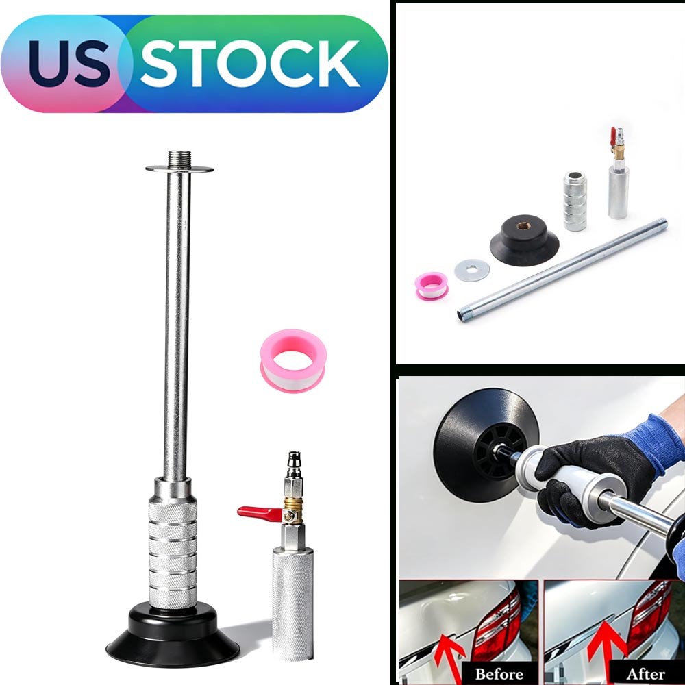 Car Auto Body Repair Tool Air Pneumatic Dent Puller Suction Up Cup Slide Hammer
