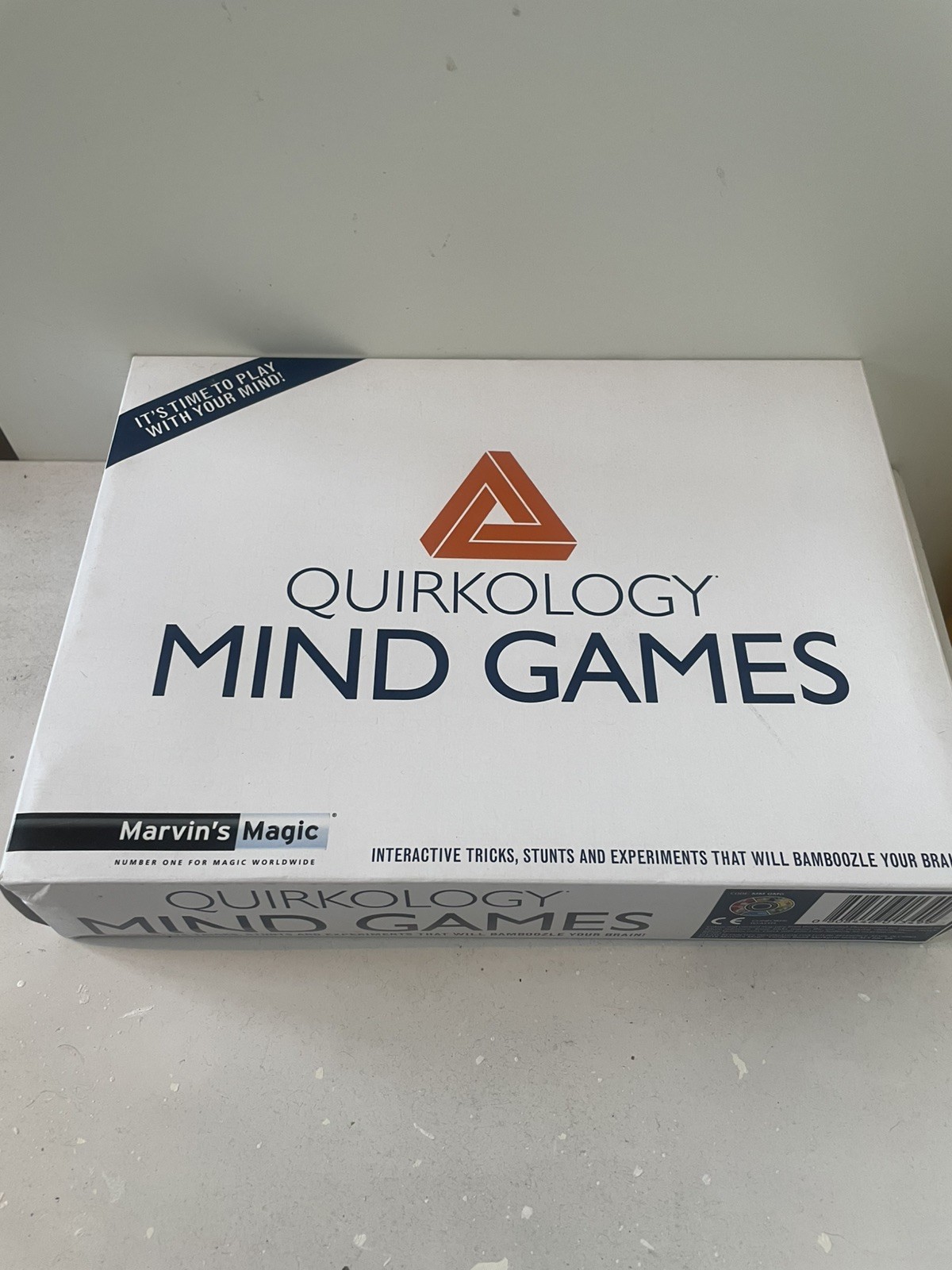 Marvin’s Magic Quirkology Mind Games Boxed Brain Teaser Puzzle Set New Unused