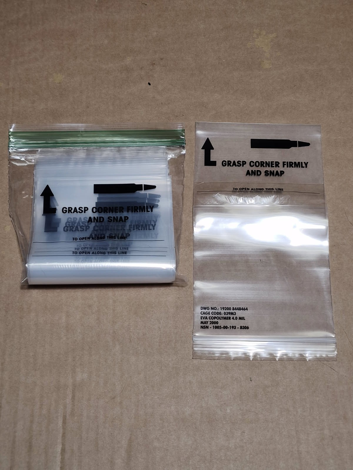 10 - Unissued/Unused USGI Rifle Magazine Protective Bags