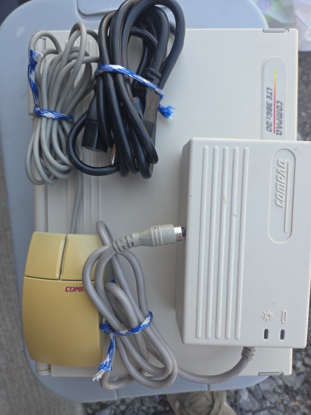 Compaq LTE 386s/20 Laptop Tested And Working
