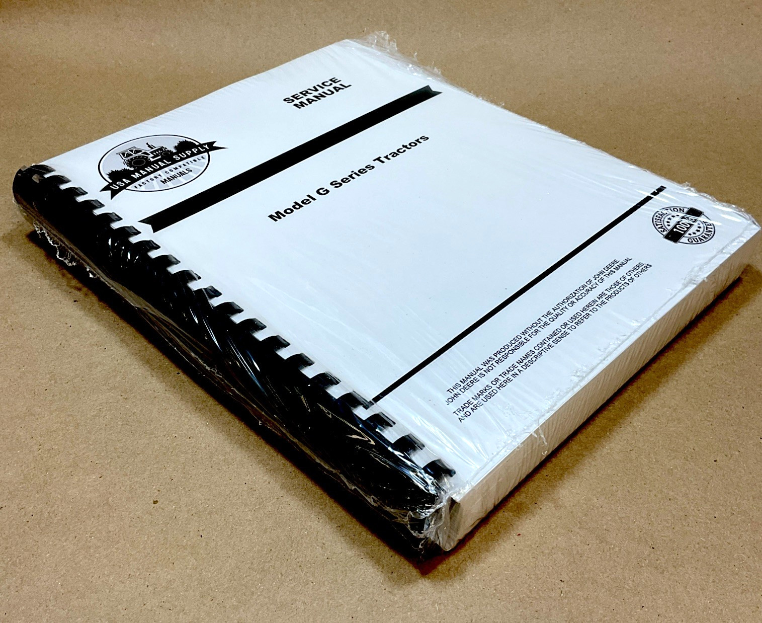 Service Manual fits John Deere G Series GW GN GH Tractors Repair Shop Technical