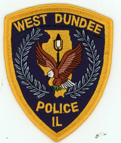 ILLINOIS IL WEST DUNDEE POLICE NICE SHOULDER PATCH SHERIFF