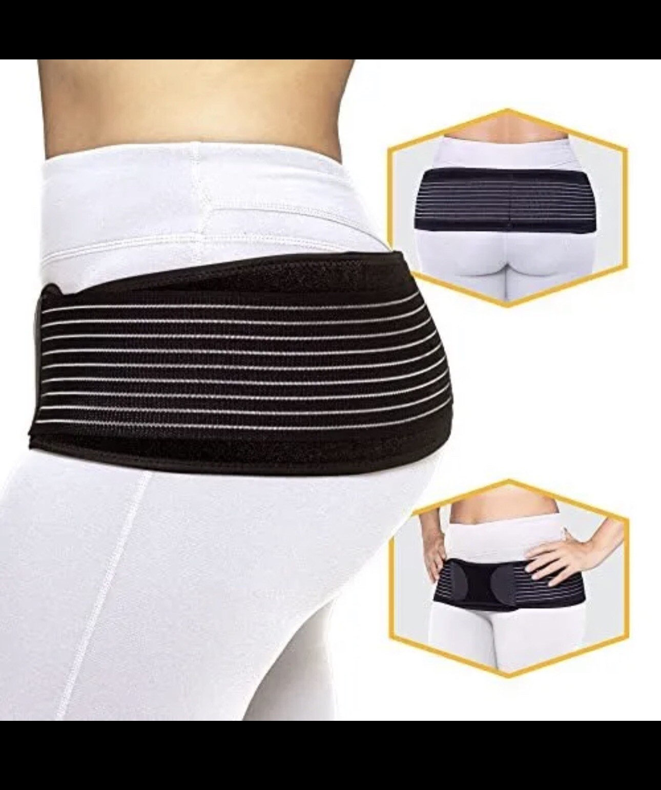 Stuffvisor SI Belt - Sacroiliac Belt For Women Pelvic belt Pelvic brace