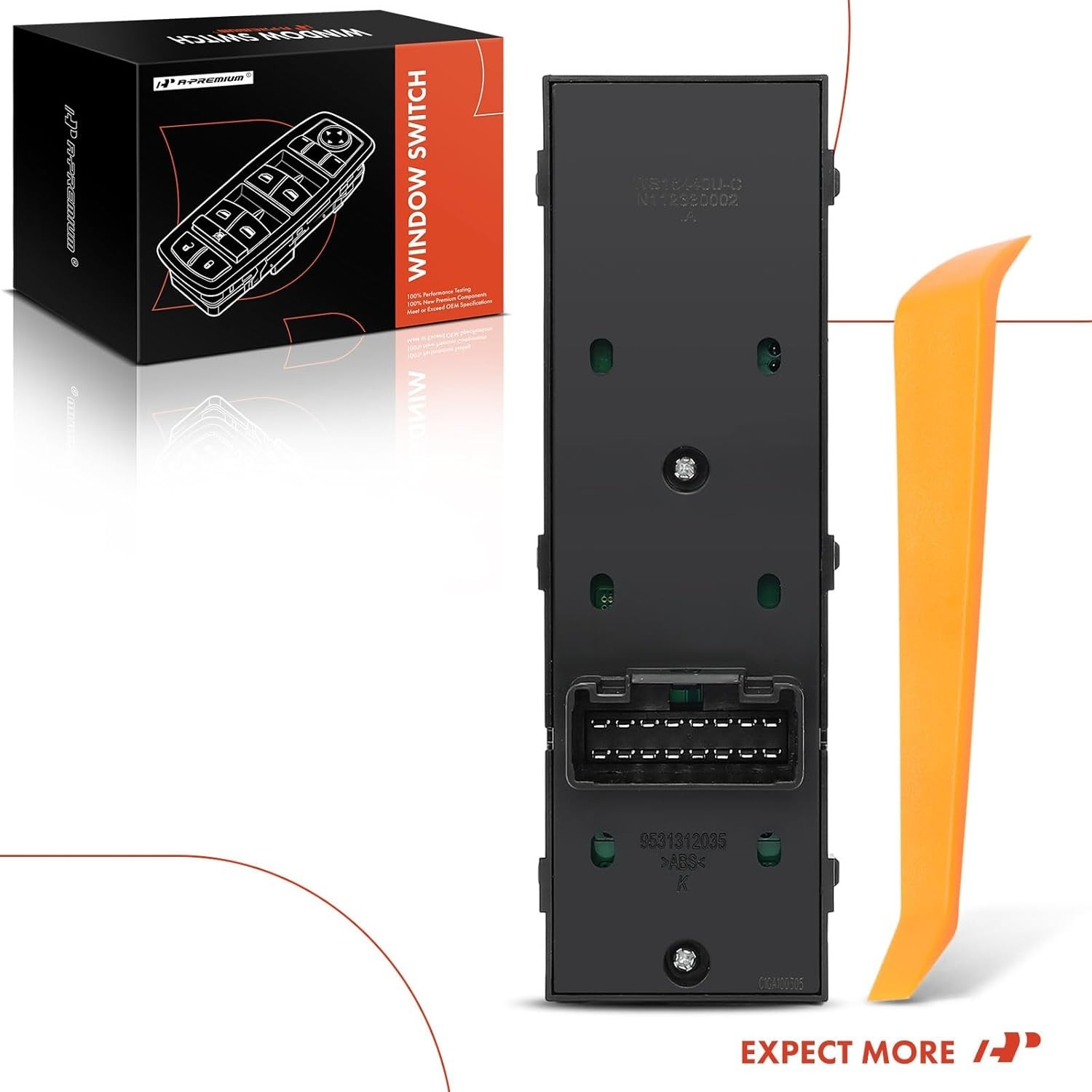 - Front Left Driver Side - Master Power Window Switch - Compatible with Kia