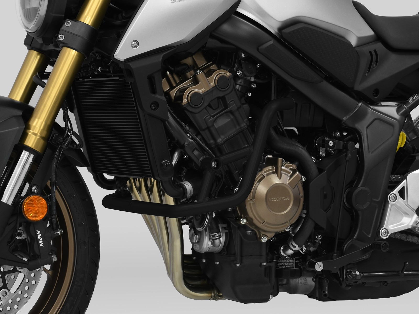 Zieger crash protection compatible with Honda CB 650 R Black