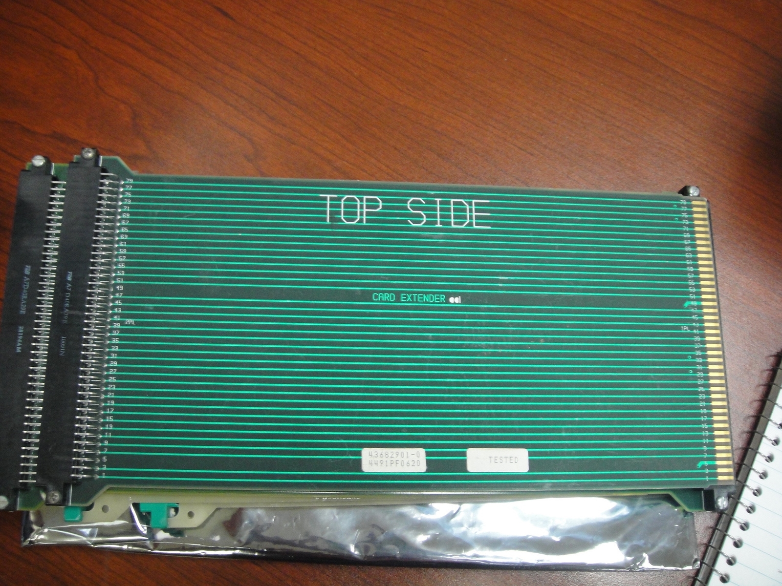 UIC, UNIVERSAL INSTRUMENTS 43882901, EXTENDER PCB, REV 0