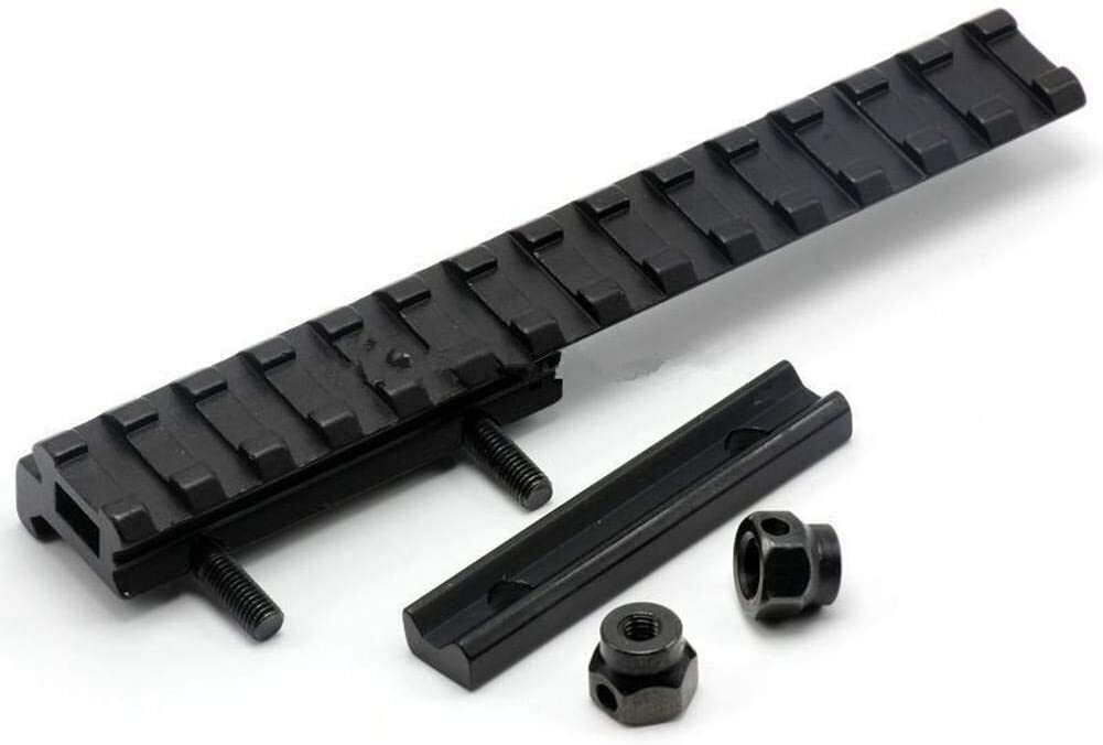 20mm to 20mm Riser Mount Picatinny Weaver Rail Scope Extension Riser Base Mount