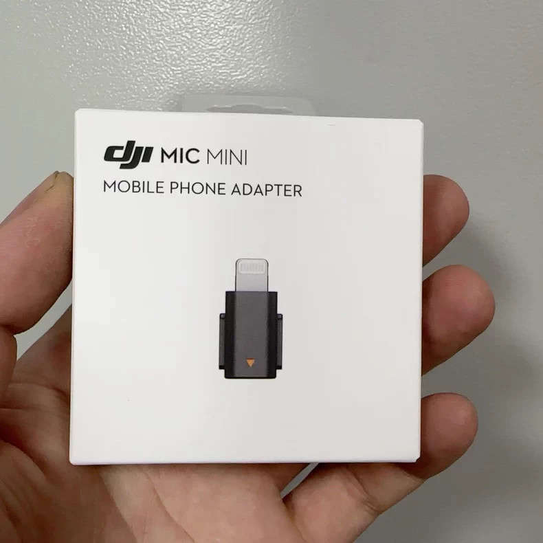 Genuine DJI Mic Mini Mobile Phone Adapter for iPhone 14 13 12 11 XS Max XR 8 7