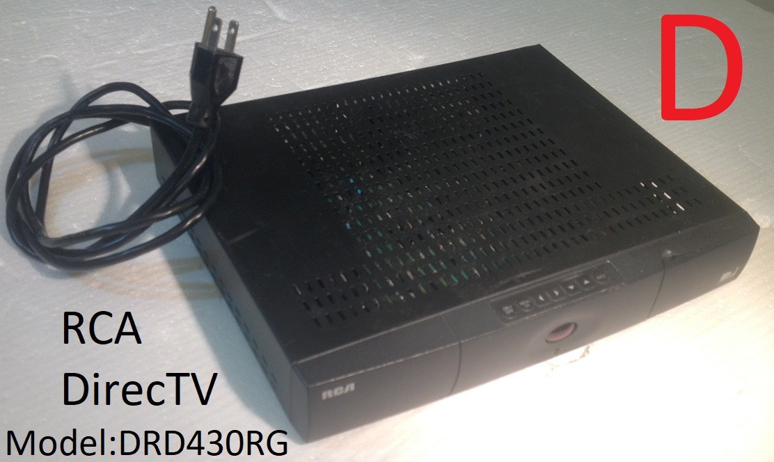 Satellite TV Recever:Pansat 3000AQ, Samsung DSB-4700F, DirecTV H21-200, DRD430RG