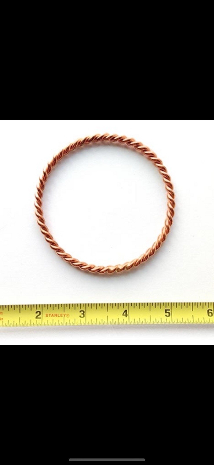 Solid copper Tensor Ring. 1/2 Qubit. EMF Protection, Healing Pain & More. 🇺🇸