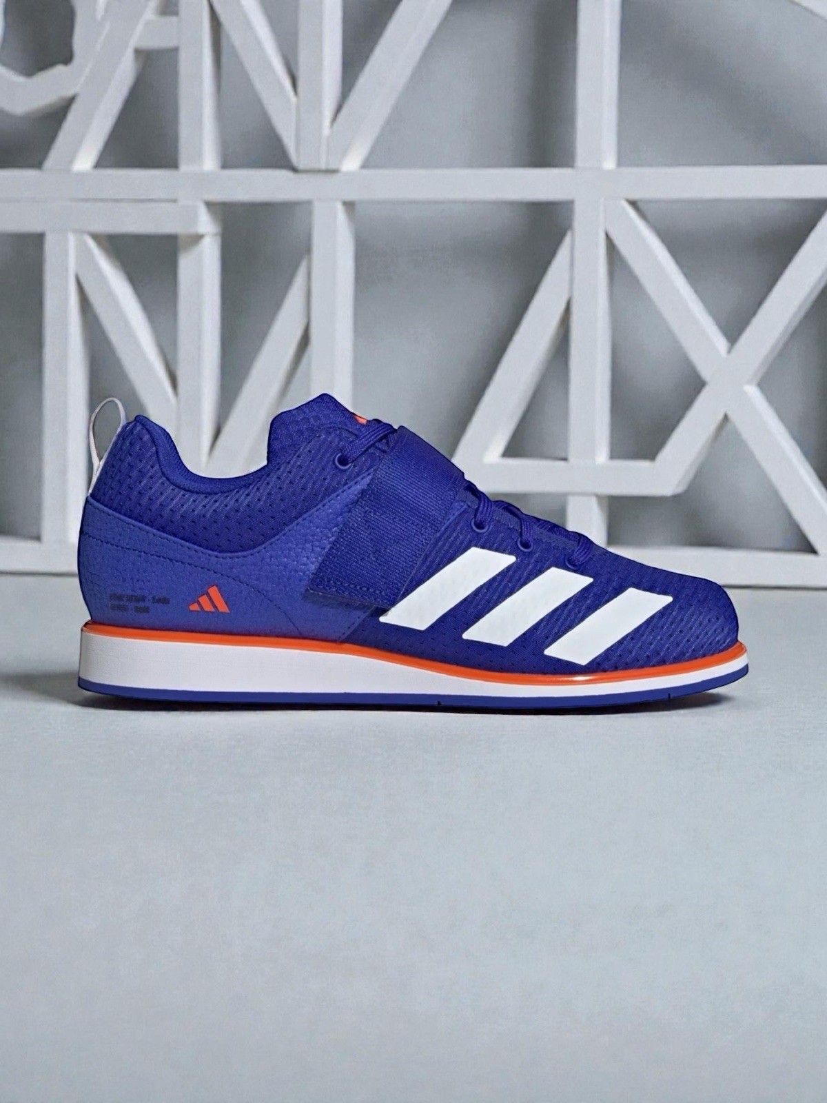 Adidas Trainers Powerlift 5 Weightlift Taining Sport Shoes Blue IH8237 Mens 6
