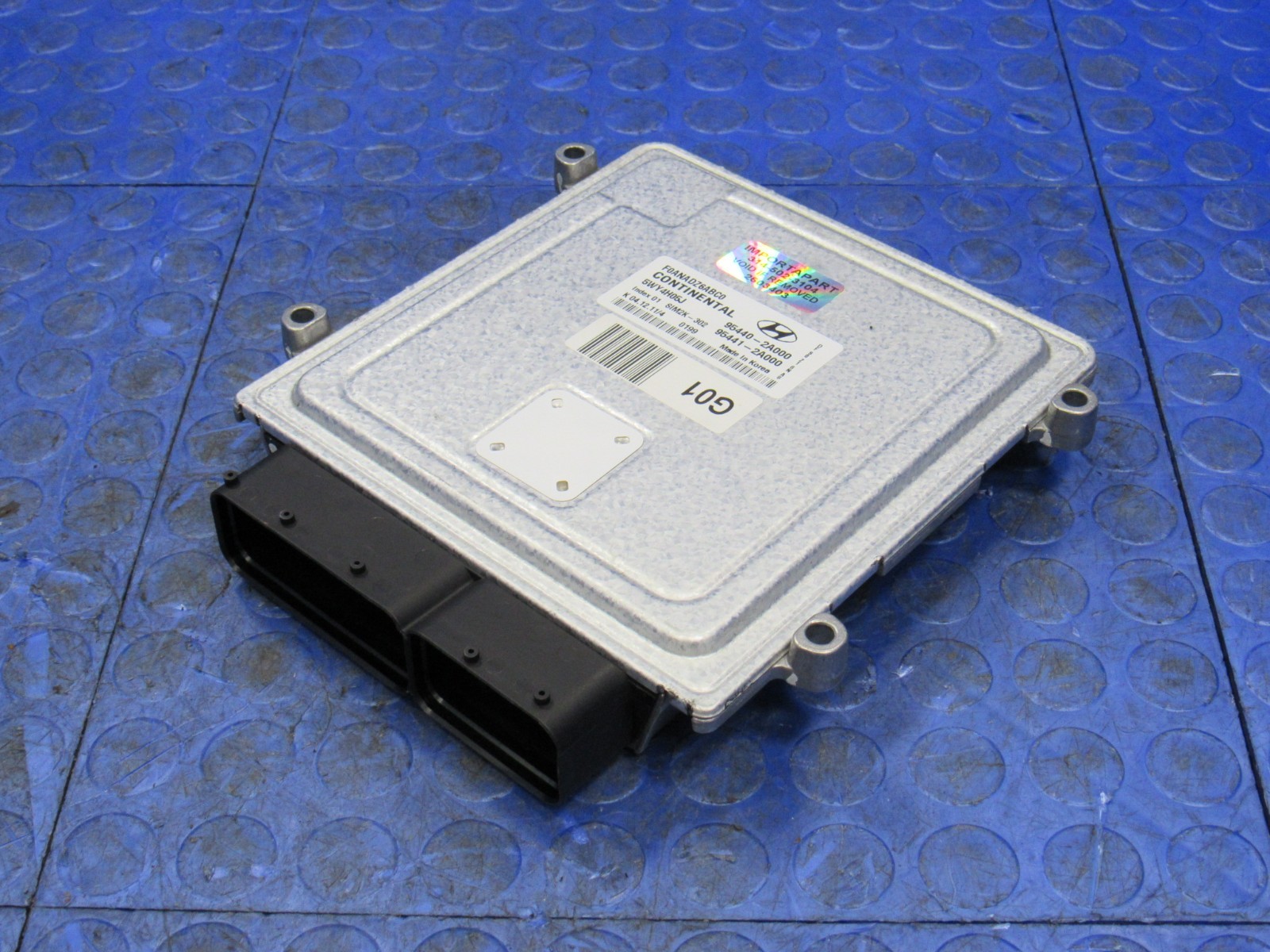 12 Hyundai Veloster DCT TCU TCM Transmission Control Module 95440-2A000 3403