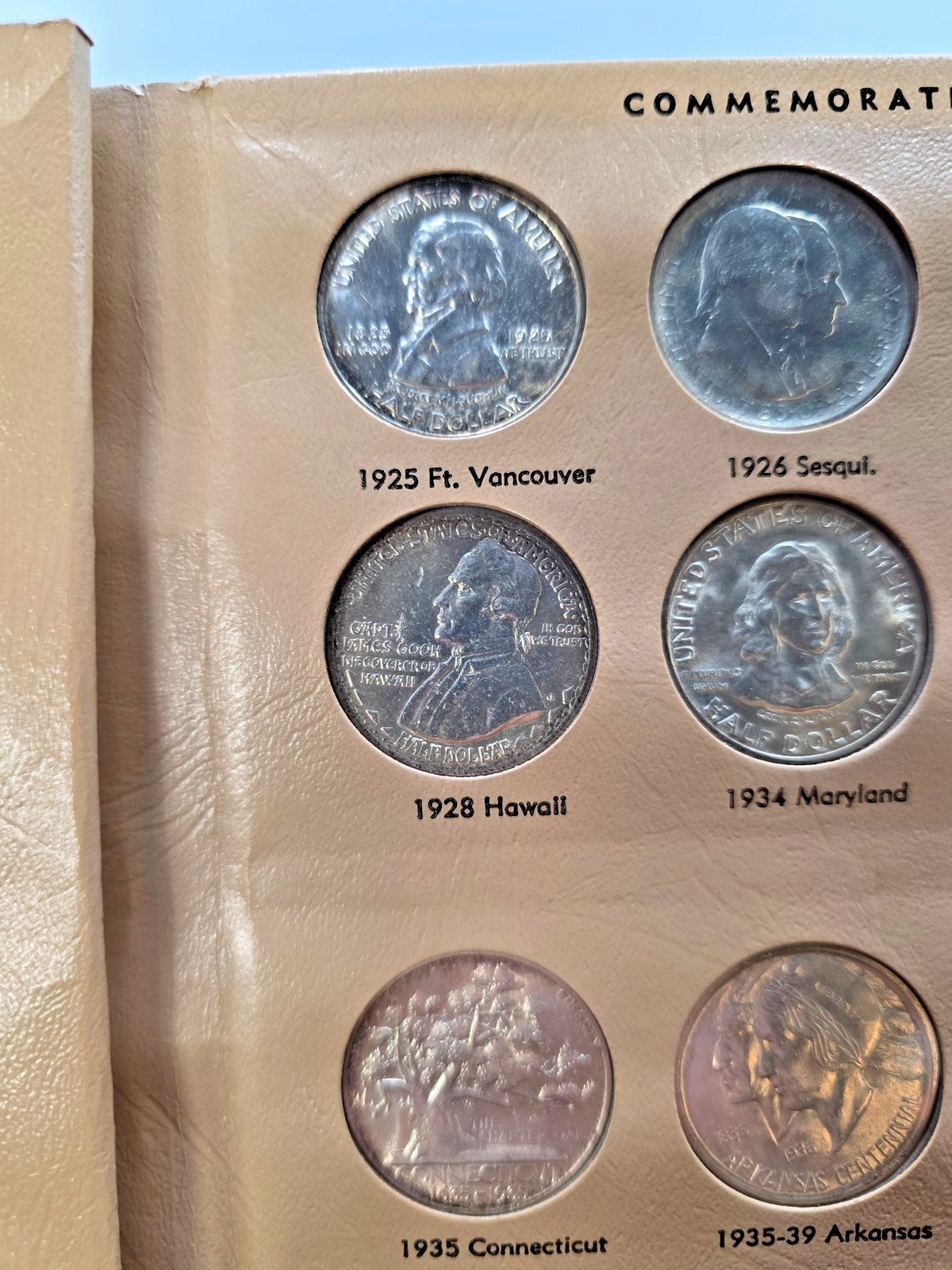 US Commemorative Silver Half $ 50c Complete Set. Including Isabella Quarter!