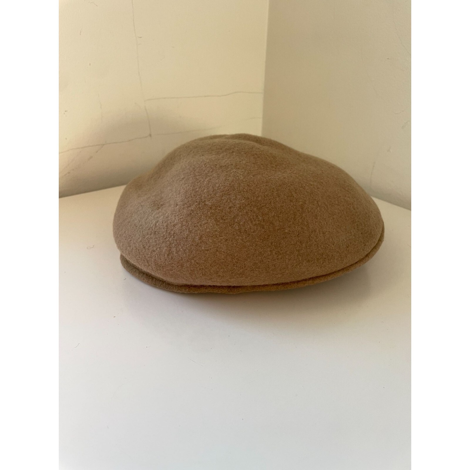 Eddie Bauer Kids Flat Newsboy Wool Cap Brown