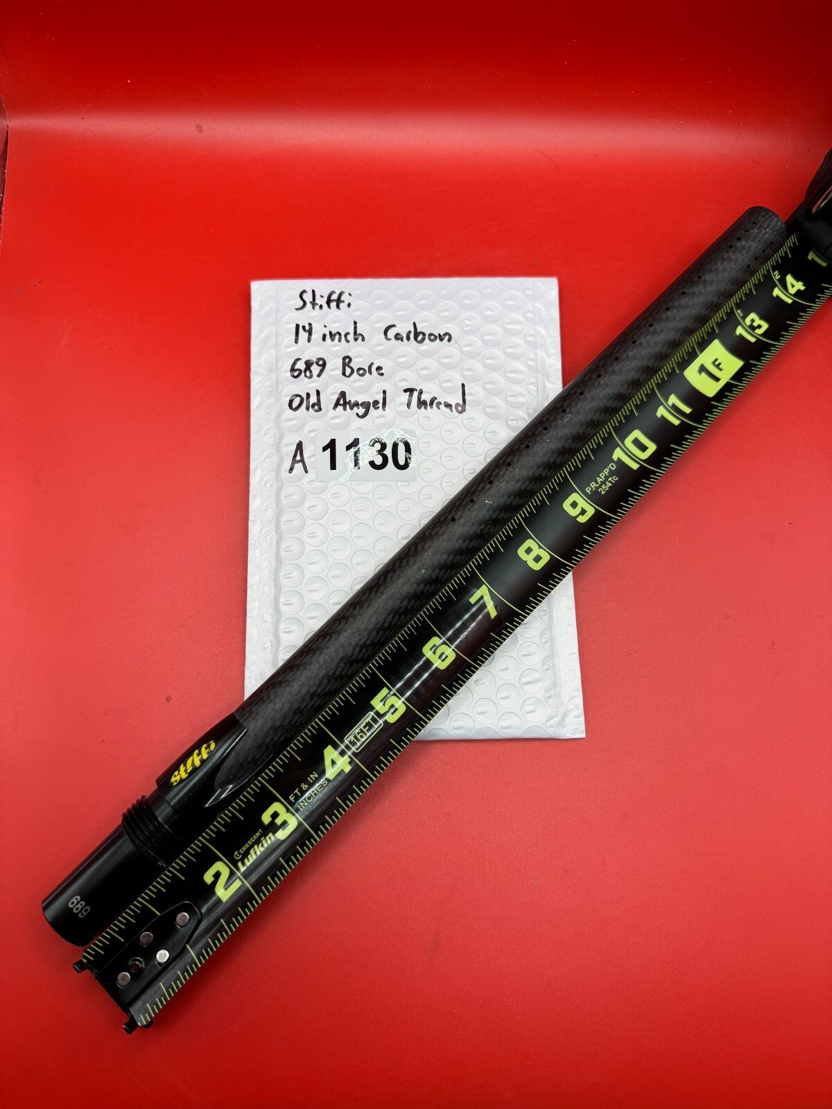 Stiffi 14 inch Carbon 689 Bore Old Angel Thread
