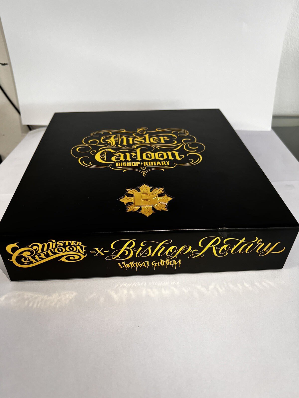 limited edition mr.cartoon bishop rotary machine