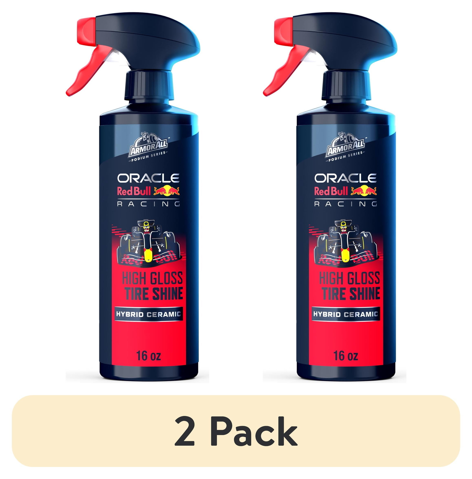NEW,(2 packs) Mixed ceramic high gloss tire flash spray, 16 fluid ounces
