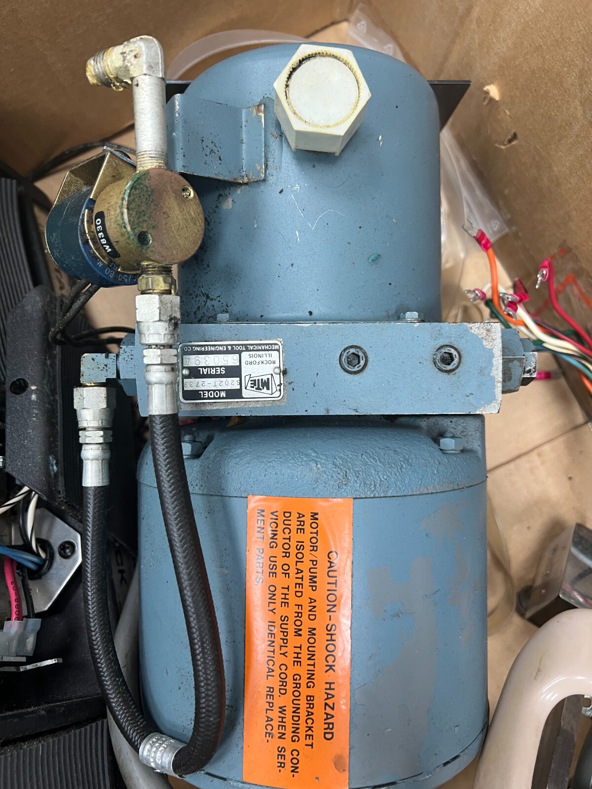 Midmark Ritter Chair hydraulic motor pump