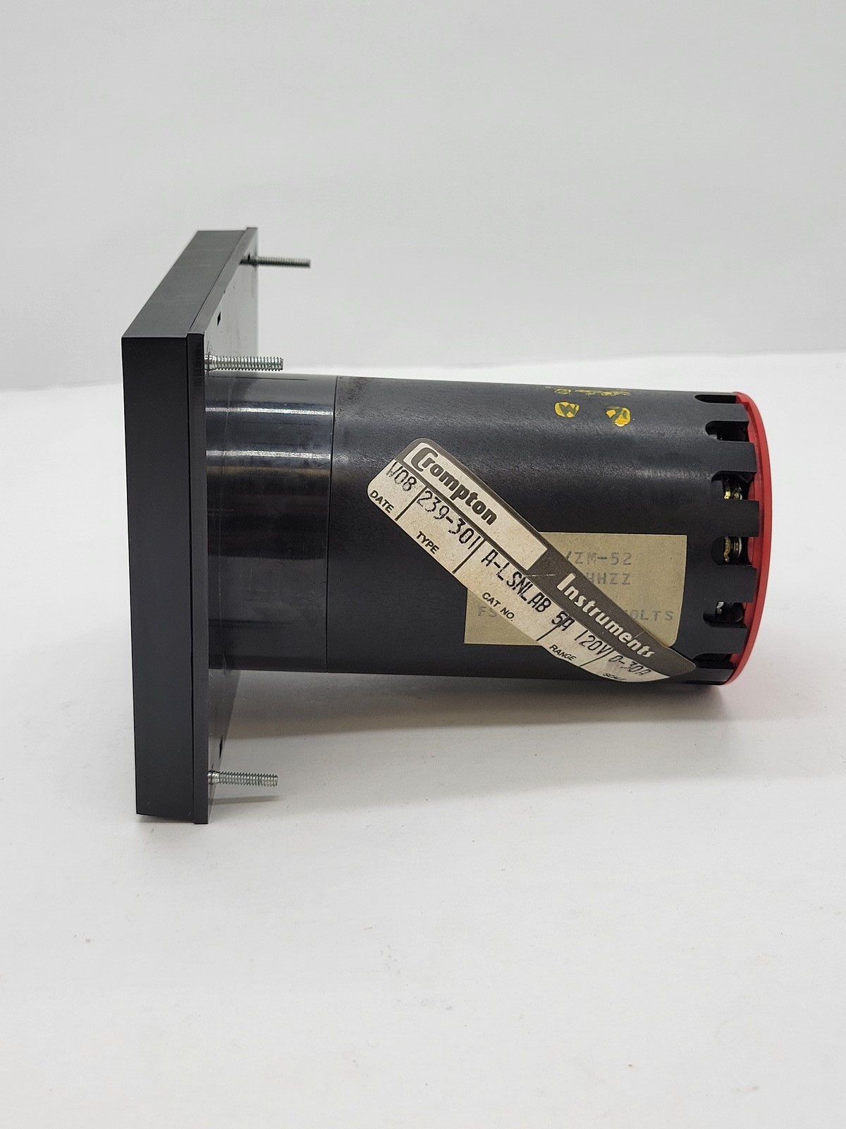 Crompton Instruments ALSNLAB AC Amperes Panel Meter 5A 120V 0.30 Scale 239-301