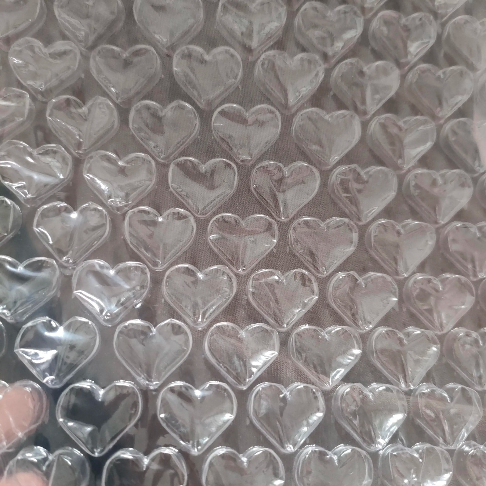 Heart Bubble Cushioning Wrap Padding Roll - 7.87in x 315in (20cm x 8m) for Gifts
