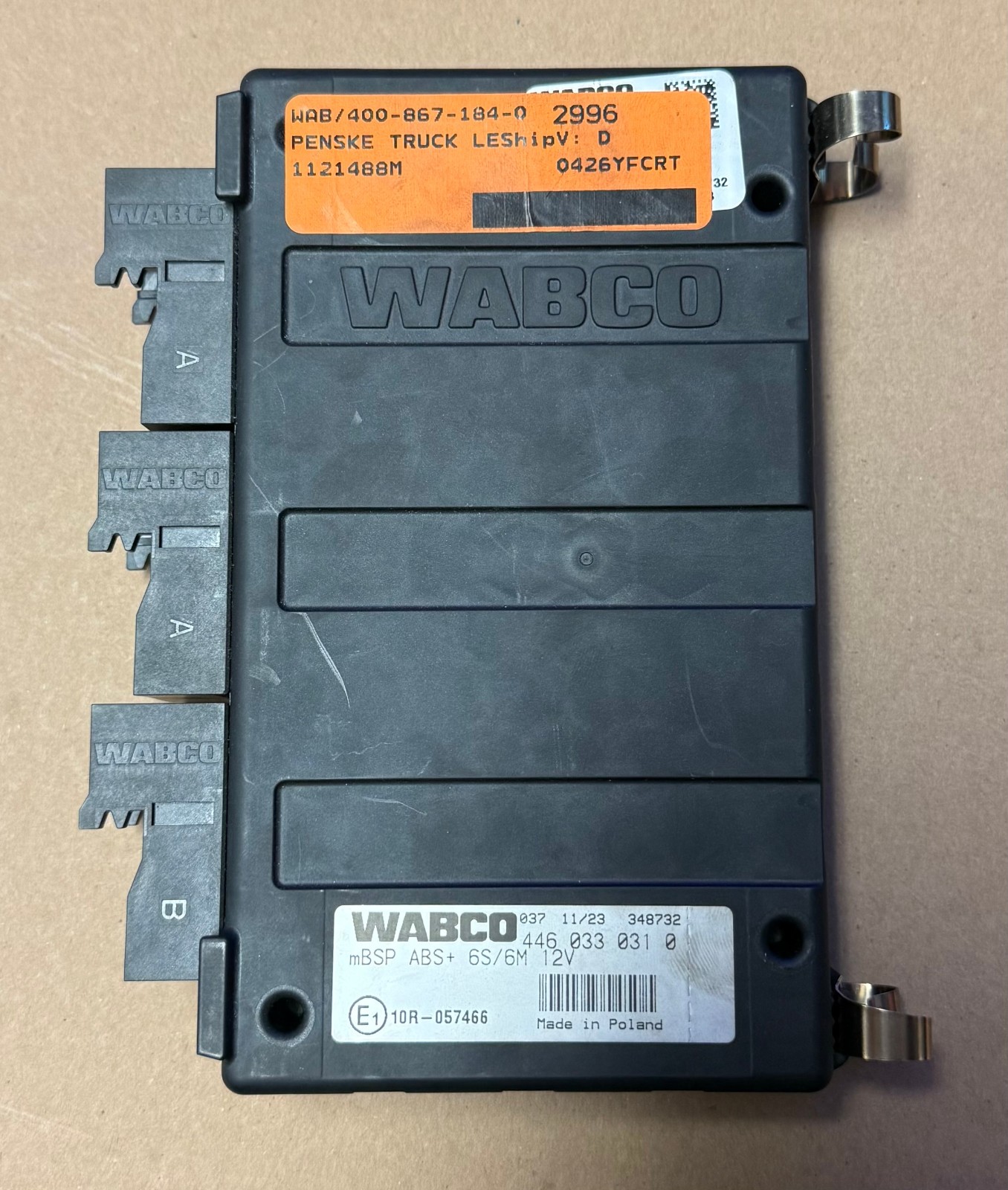 WABCO ABS Control Module 4460330310 4008671840