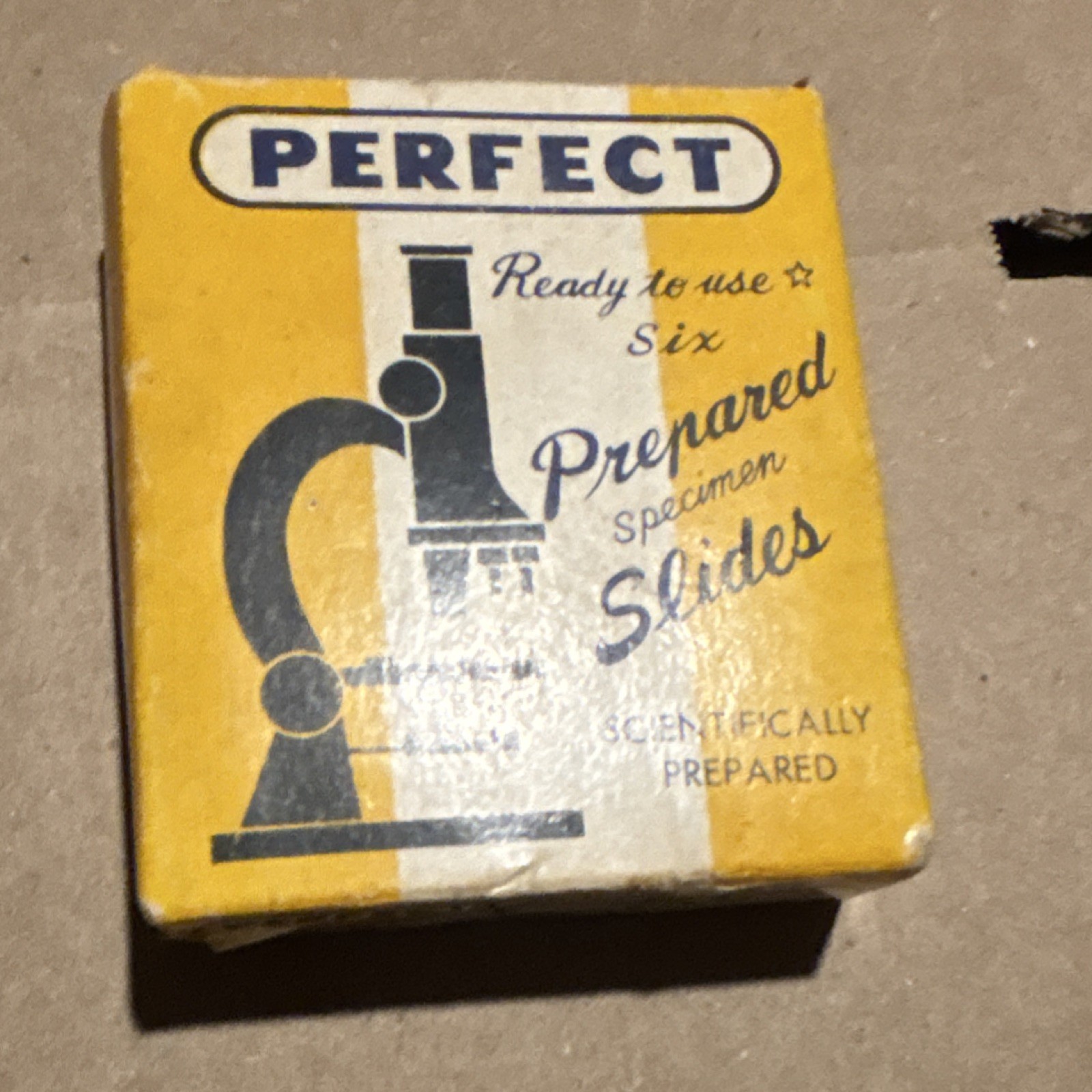 Perfect 810-A Prepared Glass Slides Set, Parts of Plants, 6 Slides 1" x 3"