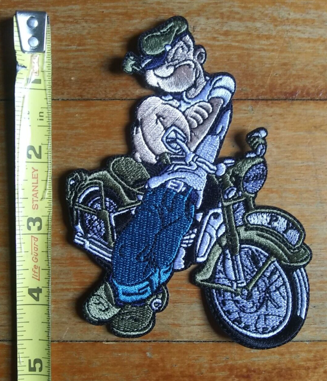 Sailor Man HD Motorcycle Panhead Knucklehead Iron On Vest Jacket Biker Patch