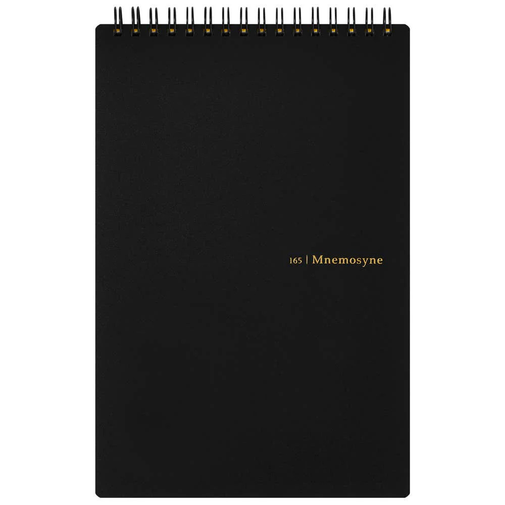 MARUMAN MNEMOSYNE N165 TWIN RING MEMO PAD - A5 - 5 MM GRAPH