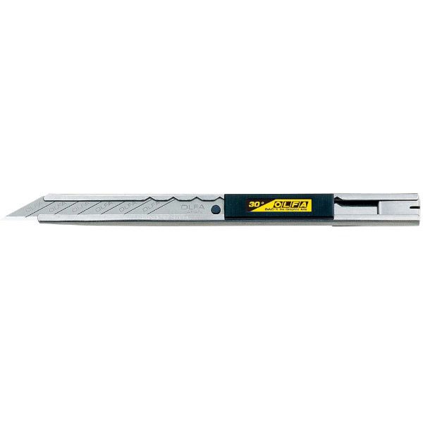 OLFA SAC-1 9mm Stainless Steel Auto-Lock Graphics Utility Knife