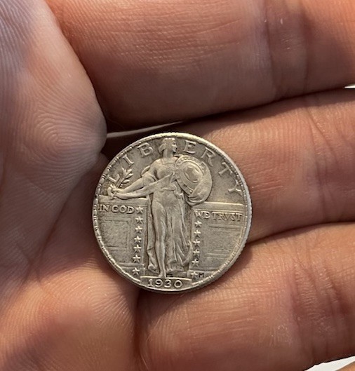1930 Standing Liberty Silver Quarter BU
