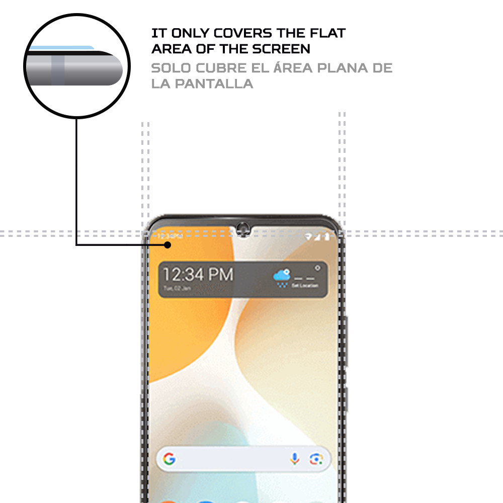 ANTISHOCK Screen protector for blu view 5 pro