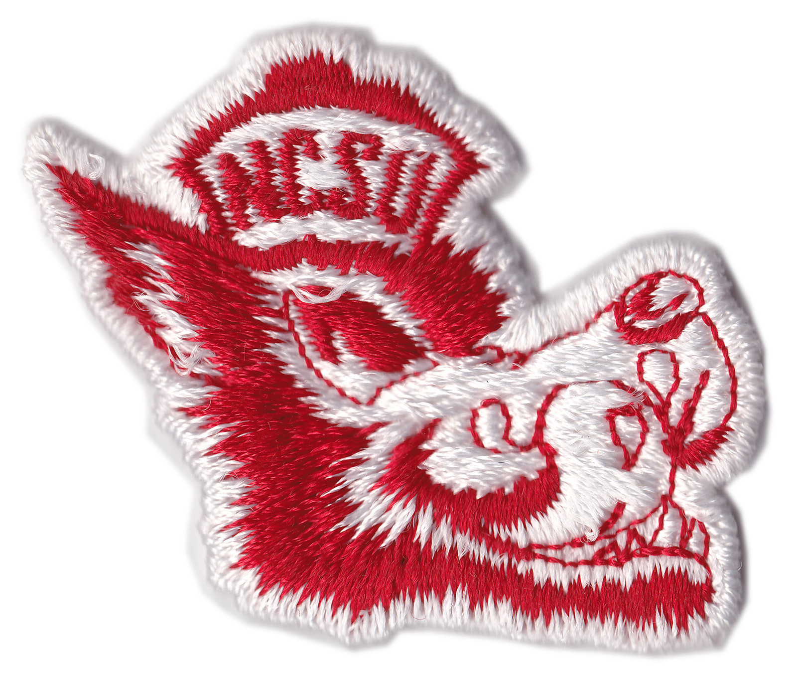 NORTH CAROLINA STATE WOLFPACK NCAA COLLEGE VINTAGE 2.5" TEAM MASCOT PATCH