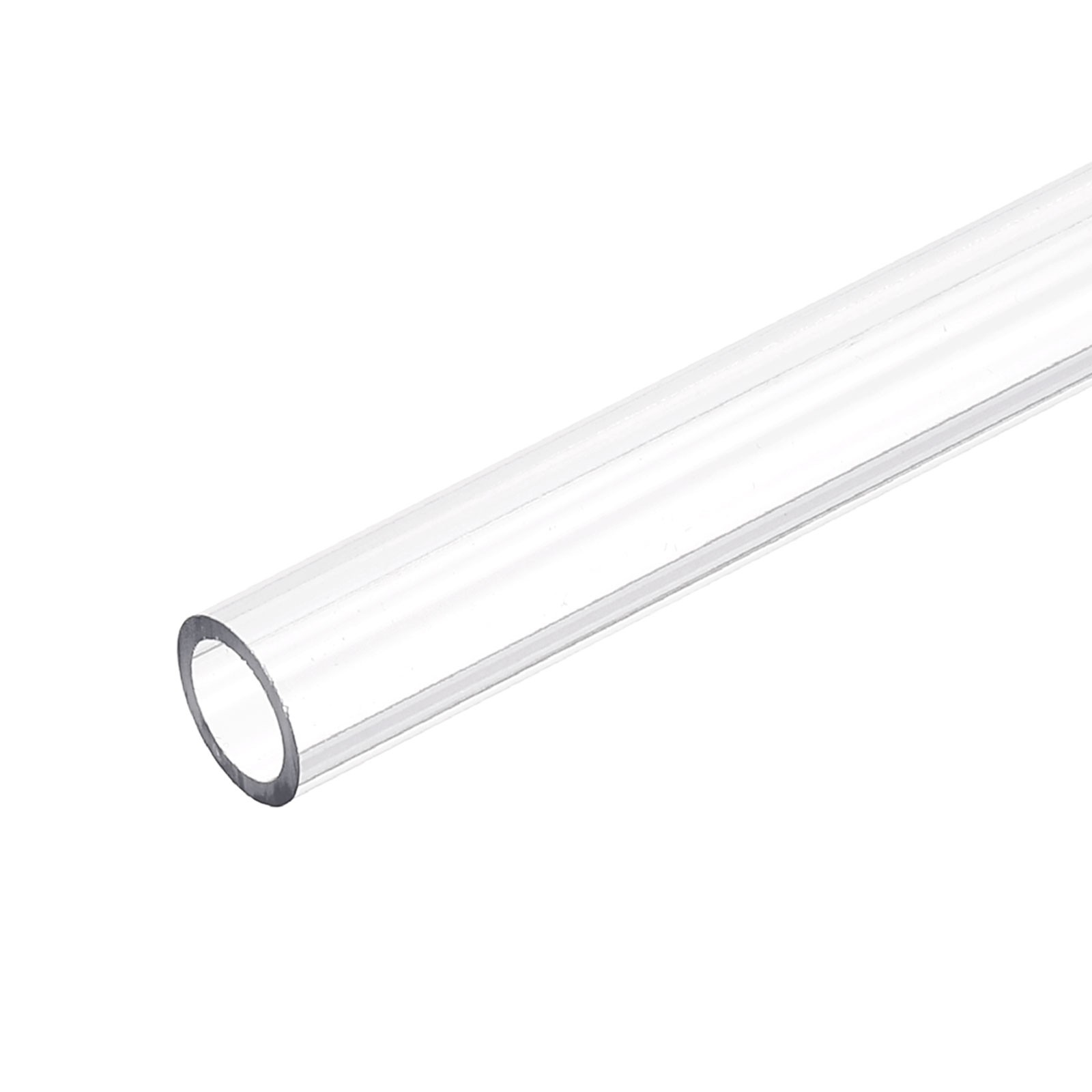 10mmID 14mmOD 500mm Length Rigid PETG Tube, 6PCS Water Cooling Tube, Transparent