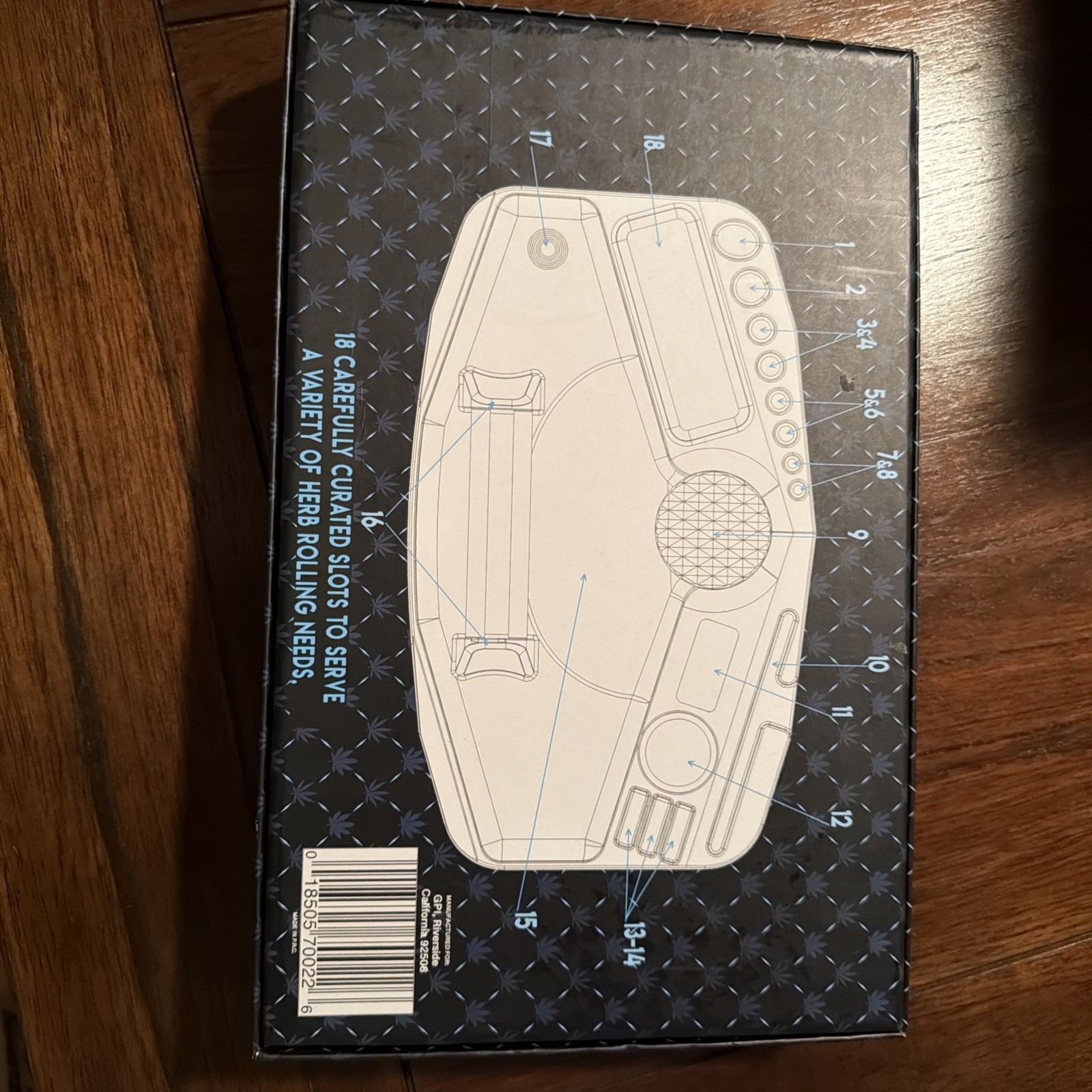 Indo Premium Multi Function Rolling Tray Set
